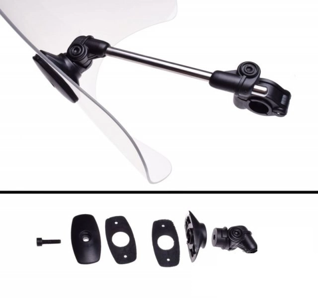 Скло вітрове Motorace TVM-016 Clear