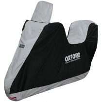 Чехол для мотоцикла Oxford Aquatex Highscreen Cover Top Box Black/Silver