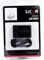 Двойное зарядное SJCAM SJ9/SJ10 Dual-slot Battery Charger