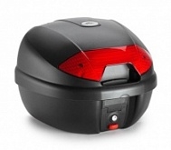 Кофр центральный Kappa K30N Monolock Black (30л)