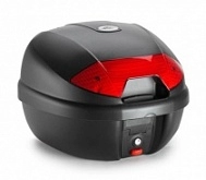 Кофр центральный Kappa K30N Monolock Black (30л)