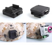 Крепление короткое на тактический шлем NVG GoPro/DJI/SJCAM