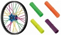 Накладки на спицы мотоцикла Accel SS102 Yellow