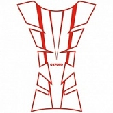 Наклейка на бак мотоцикла Oxford OX541 Red