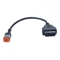 Дополнительный кабель-адаптер для OBD-модуля Chigee для Harley 4pin Adapter Cable