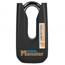 Замок блокировки тормозного диска Oxford Monster OF32M Black