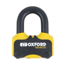 Замок блокировки тормозного диска Oxford Nemesis LK471 Yellow