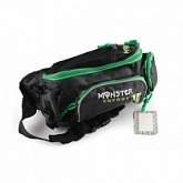 Сумка на пояс Motorace MEP-005 Black/Green