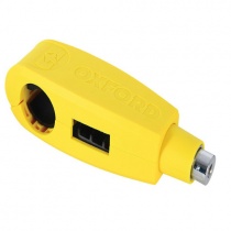 Замок блокировки рычага тормоза Oxford LK301 Yellow