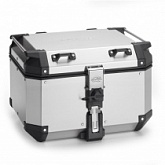 Кофр центральный Kappa KVG480A Monokey Silver (48л)