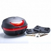 Кофр центральный Awina AW9009 Black/Red (24л)