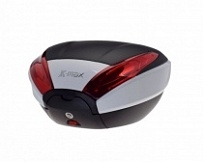 Кофр центральный K-Max BVC-006 Black/White/Red (40л)