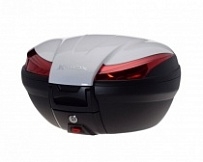 Кофр центральный K-Max BVC-007 Black/White/Red (50л)