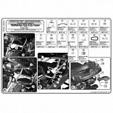 Крепления боковых кофров Kappa KLX351
