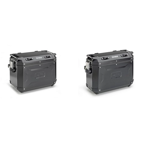 Кофри бокові Kappa KVG48A Monokey Black (48л x2)