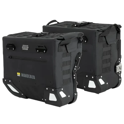 Кофри бічні Loboo Wanderer Side Bag Black 30л+40л