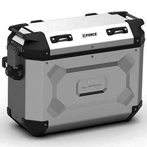 Кофр бічний Kappa KFR37 R Monokey Silver (37л)