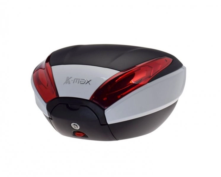 Кофр центральний K-Max BVC-006 Black/White/Red (40л)