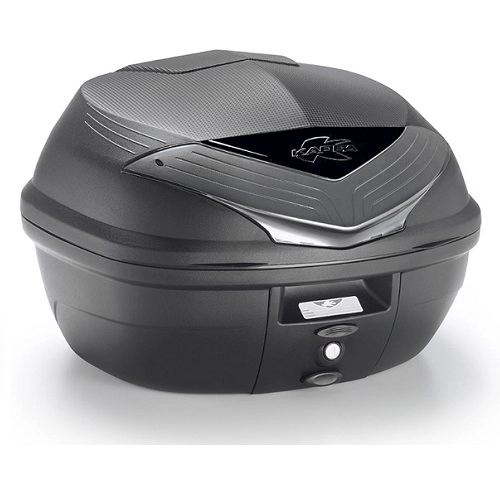 Кофр центральний Kappa K355NT2 Monolock Black/White (35л)