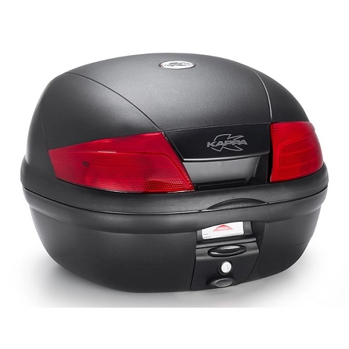 Кофр центральный Kappa K35N2 Monolock Black/Red (35л)