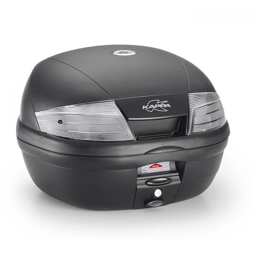 Кофр центральний Kappa K35NT2 Monolock Black/White (35л)