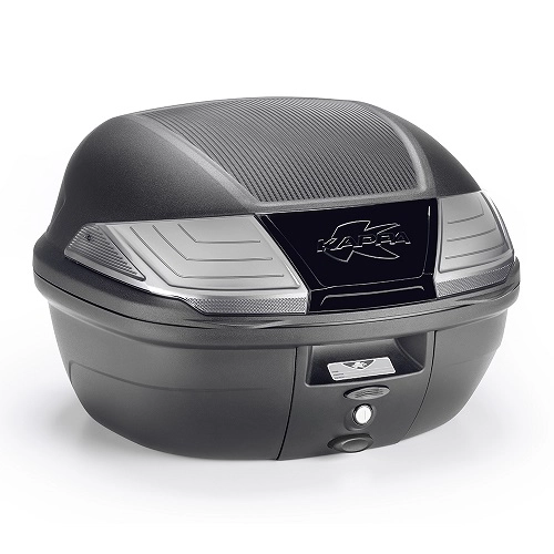 Кофр центральный Kappa K400NT2 Monolock Black/White (40л)