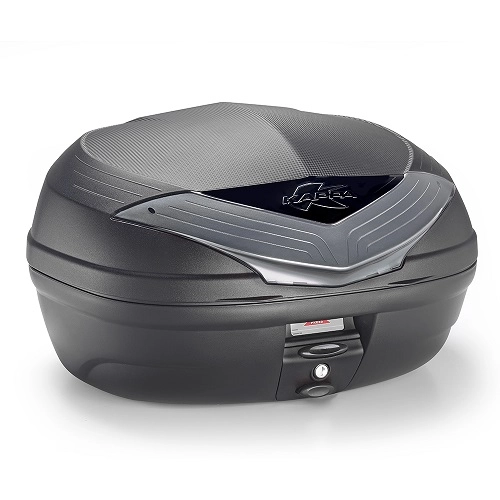 Кофр центральний Kappa K466NT2 Monolock Black/White (46л)