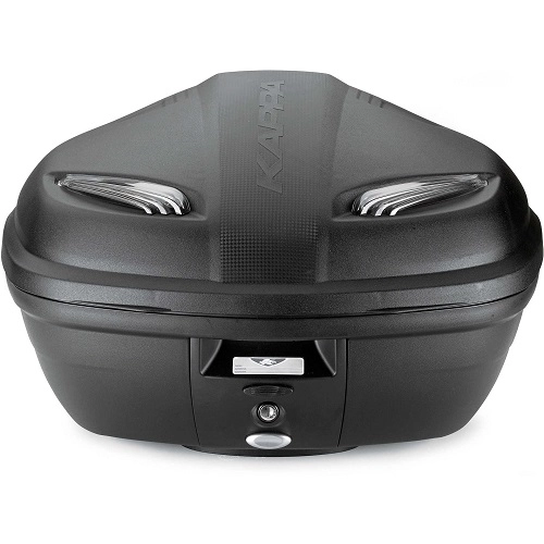 Кофр центральний Kappa K47NTCN Monolock Black/White (47л)