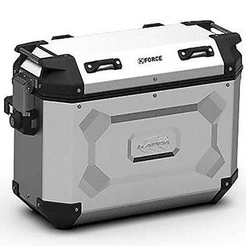 Кофр центральний Kappa KFR4837A Monokey Silver (48л+37л)