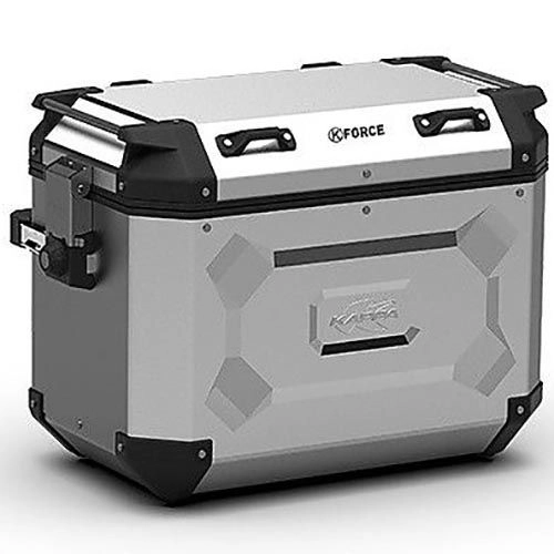Кофр центральний Kappa KFR4837A Monokey Silver (48л+37л)