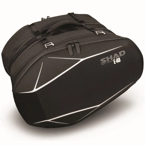 Кофри бокові Shad E48 Black (24л x2)