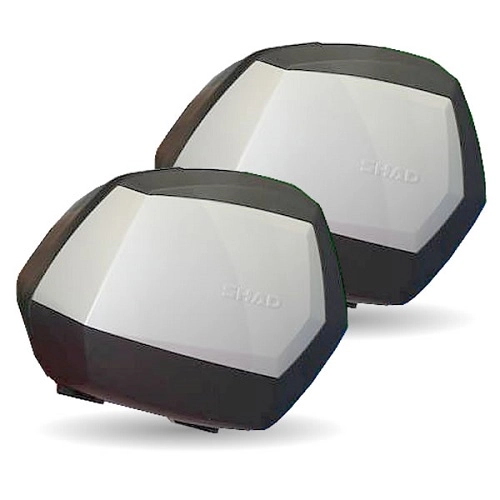 Кофри бокові Shad SH35 Black/Silver (35л x2)