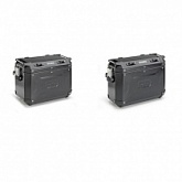 Кофры боковые Kappa KVG37B Monokey Black (37л x2)