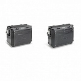Кофры боковые Kappa KVG37B Monokey Black (37л x2)