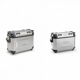 Кофры боковые Kappa KVG48A Monokey Silver (48л x2)