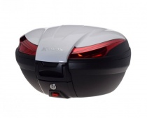 Кофр центральный K-Max BVC-007 Black/White/Red (50л)