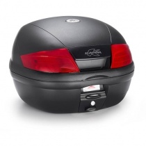 Кофр центральный Kappa K355N2 Monolock Black/Red (35л)