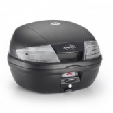 Кофр центральный Kappa K35NT2 Monolock Black/White (35л)