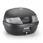 Кофр центральный Kappa K35NT2 Monolock Black/White (35л)