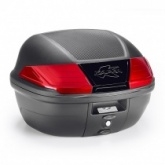 Кофр центральный Kappa K400N2 Monolock Black (40л)