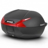 Кофр центральный Shad SH47 Black/Red (47л)