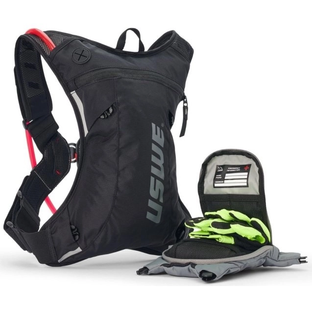 Рюкзак Uswe Moto Hydro 3 Hydration Pack Black