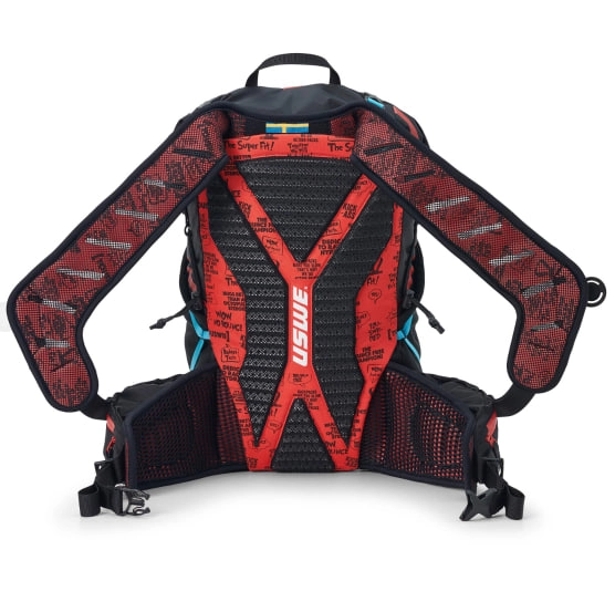 Рюкзак Uswe Hajker 18 Black/Red