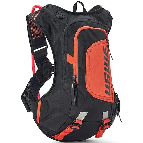 Рюкзак Uswe Raw 8 Black/Orange
