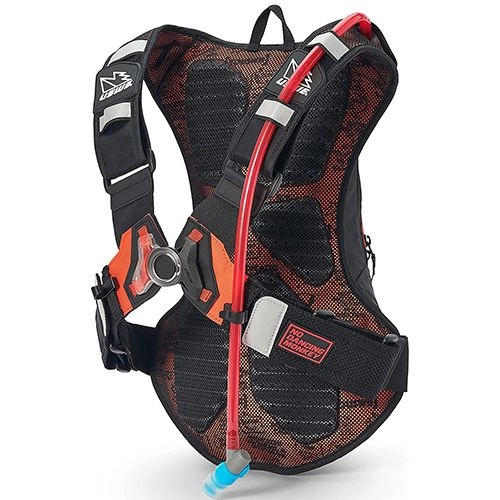 Рюкзак Uswe Raw 8 Black/Orange