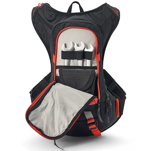 Рюкзак Uswe Raw 8 Black/Orange