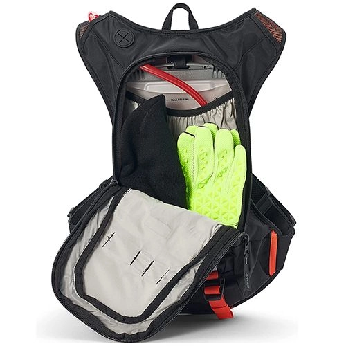 Рюкзак Uswe Raw 8 Black/Orange