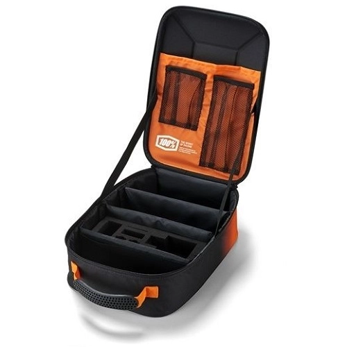 Сумка для окулярів 100% Ride Crush Black/Orange