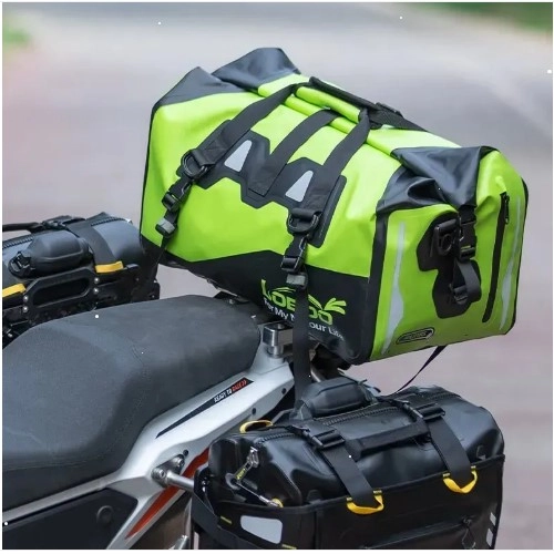 Сумка багажна Loboo PVC Tail Bag 40л Green