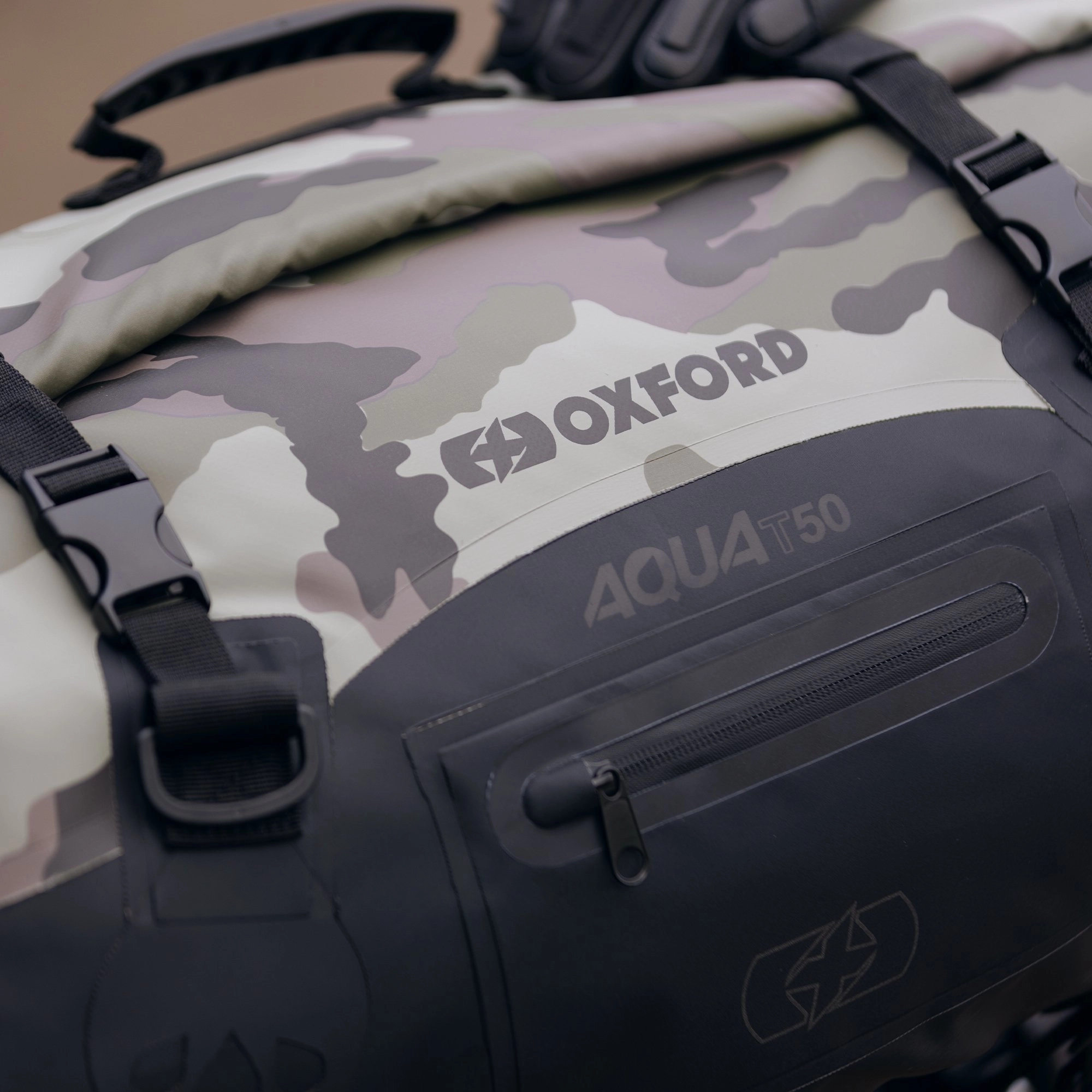 Сумка багажна Oxford OL460 Camouflage/Black